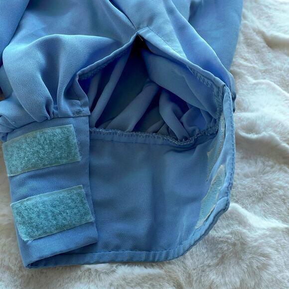 🔥VTG  Murphy Robe Made in USA Priest Clergy Pulpit Choir Blue Robe Zip Front - Picture 8 of 11